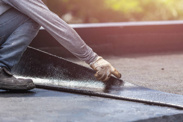 Professional Emergency Waterproofing technician working in Wisconsin Dells, WI